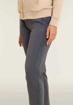 Freddy Pantaloni sportivi da donna con inserto in velluto-Donna Ginnastica|Pantaloni Sportivi