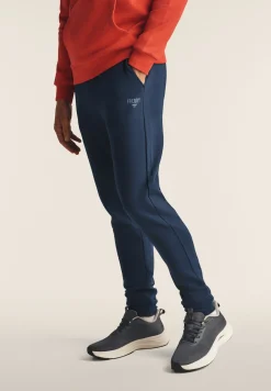 Freddy Pantaloni Sportivi in cotone con Polsini-Uomo Pantaloni Sportivi