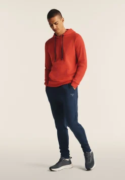 Freddy Pantaloni Sportivi in cotone con Polsini-Uomo Pantaloni Sportivi
