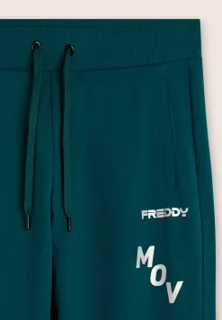 Freddy Pantaloni sportivi regular con stampa MOV-Donna Fitness|Pantaloni Sportivi