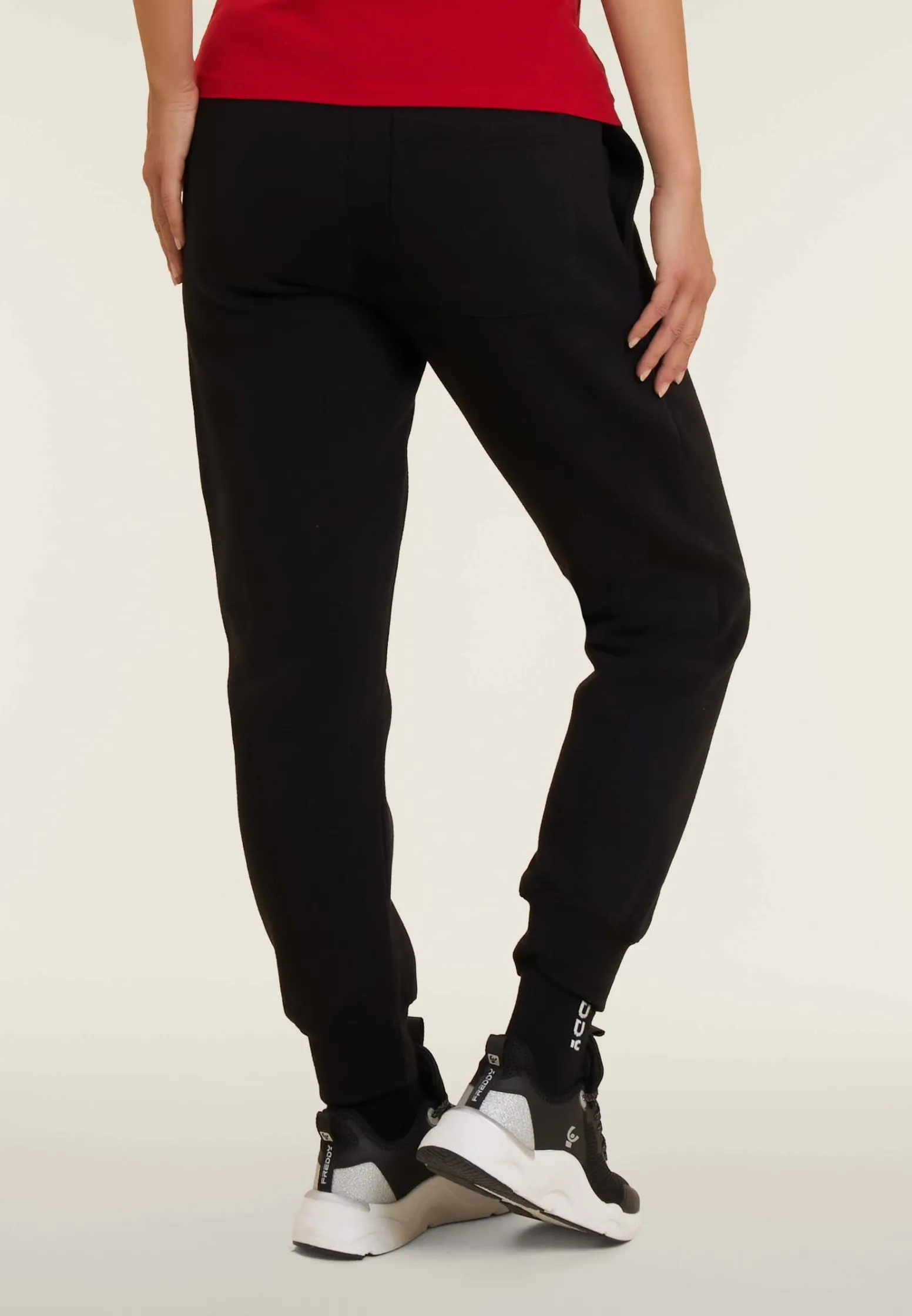 Freddy Pantaloni unisex VIS in felpa stile ring-Donna Pantaloni Sportivi|Boxe