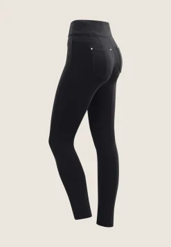 Freddy Pantaloni Vita Media in jersey con cuciture decorative-Donna Jeans E Pantaloni|Tutti I Pantaloni