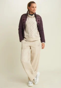 Freddy Pantaloni wide leg con cucitura centrale decorativa-Donna Ginnastica|Pantaloni Sportivi
