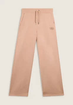 Freddy Pantaloni wide leg da donna con logo in strass bicolore-Donna Ginnastica|Pantaloni Sportivi