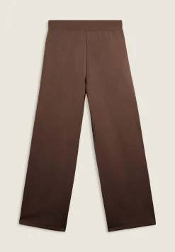 Freddy Pantaloni wide leg da donna con logo in strass bicolore-Donna Ginnastica|Pantaloni Sportivi