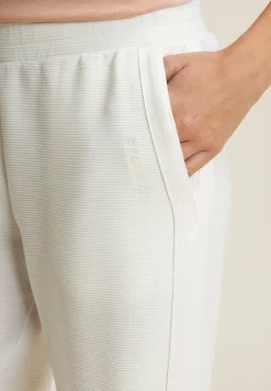 Freddy Pantaloni wide leg in felpa di viscosa a costine-Donna Pantaloni Sportivi