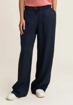 Freddy Pantaloni wide leg in Twill di Lyocell-Donna Pantaloni Sportivi