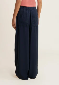 Freddy Pantaloni wide leg in Twill di Lyocell-Donna Pantaloni Sportivi
