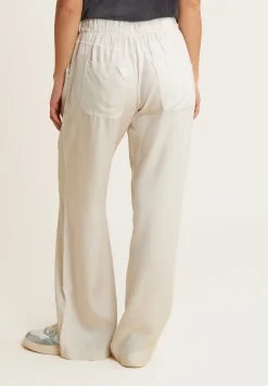 Freddy Pantaloni wide leg in Twill di Lyocell-Donna Pantaloni Sportivi