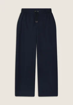 Freddy Pantaloni wide leg in Twill di Lyocell-Donna Pantaloni Sportivi