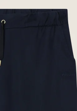 Freddy Pantaloni wide leg in Twill di Lyocell-Donna Pantaloni Sportivi