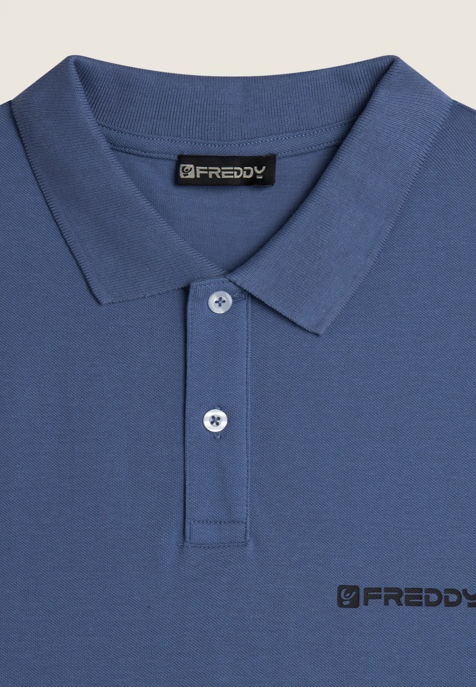 Freddy Polo manica corta da uomo design essenziale in cotone 100%-Uomo T-shirts E Polo