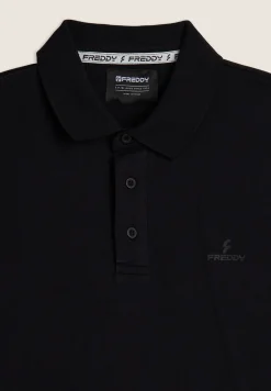 Freddy Polo manica lunga con spacchi laterali-Uomo T-shirts E Polo