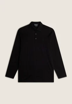 Freddy Polo Uomo a Manica Lunga in Jersey di Cotone-Uomo T-shirts E Polo