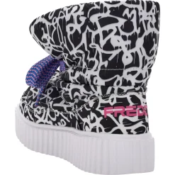Freddy Puff Boot stampa fantasia con imbottitura in pile-Donna Scarpe Sportive