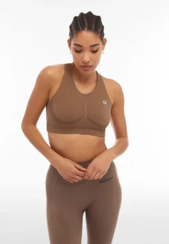Freddy Reggiseno seamless sostegno medio con spalline incrociate-Donna Padel|Pilates