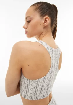 Freddy Reggiseno sportivo con stampa fotografica effetto tricot-Donna Padel|Pilates