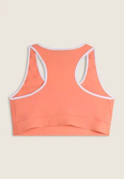 Freddy Reggiseno Sportivo con Supporto Medio e bordature a contrasto-Donna Padel|Pilates