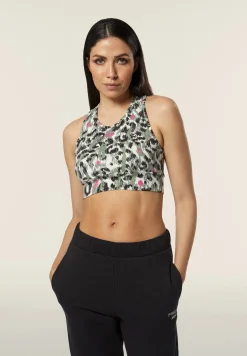 Freddy Reggiseno Sportivo fantasia maculata colorata-Donna Fitness|Top E Canotte