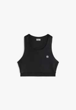 Freddy Reggiseno sportivo in tessuto tecnico coated lucido-Donna Pilates|Fitness