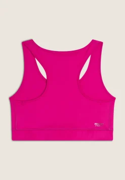 Freddy Reggiseno sportivo in tessuto tecnico con logo bronzo-Donna Fitness|Top E Canotte