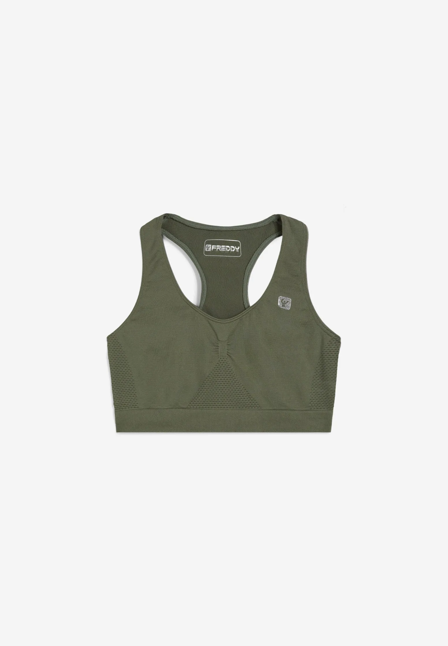Freddy Reggiseno sportivo seamless dal sostegno medio-Donna Padel|Pilates
