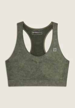 Freddy Reggiseno sportivo seamless ice wash-Donna Padel|Pilates