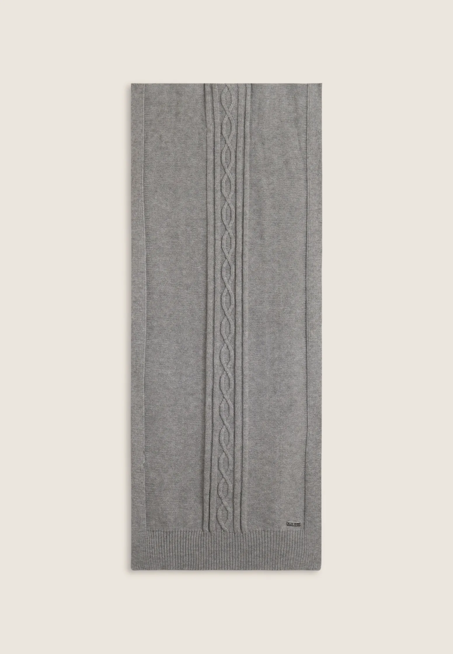 Freddy Sciarpa in maglia con treccia centrale decorativa-Donna Accessori Sportivi