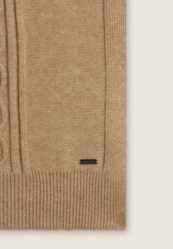 Freddy Sciarpa in maglia con treccia centrale decorativa-Donna Accessori Sportivi