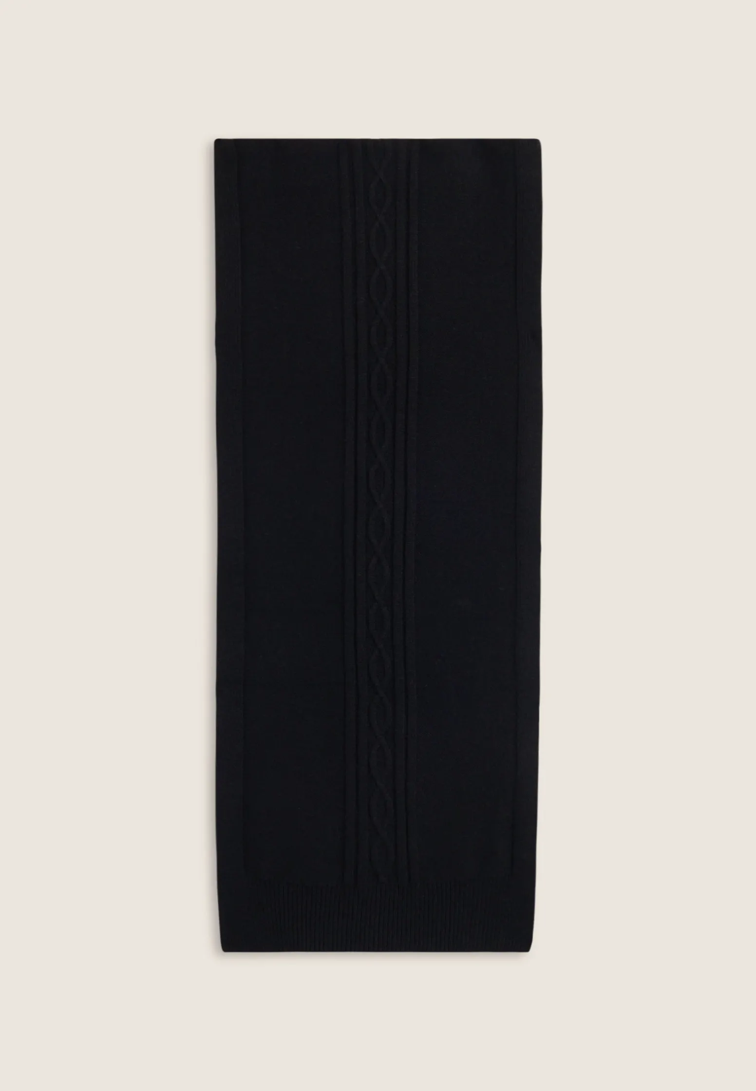 Freddy Sciarpa in maglia con treccia centrale decorativa-Donna Accessori Sportivi