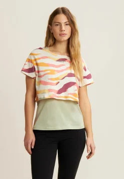 Freddy Set T-shirt Cropped multicolore e Canotta-Donna T-shirts