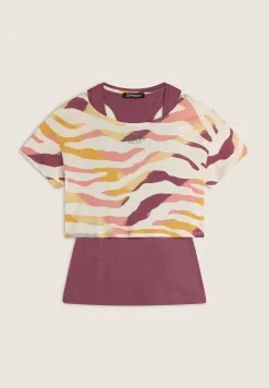 Freddy Set T-shirt Cropped multicolore e Canotta-Donna T-shirts