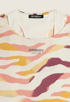 Freddy Set T-shirt Cropped multicolore e Canotta-Donna T-shirts