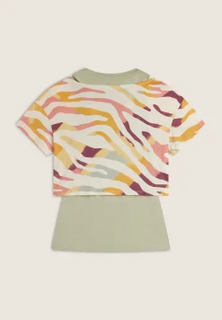 Freddy Set T-shirt Cropped multicolore e Canotta-Donna T-shirts