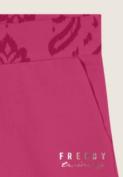 Freddy Short sportivi con fascia in vita floreale-Donna Ginnastica|Shorts