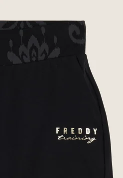 Freddy Short sportivi con fascia in vita floreale-Donna Ginnastica|Shorts
