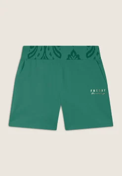 Freddy Short sportivi con fascia in vita floreale-Donna Ginnastica|Shorts