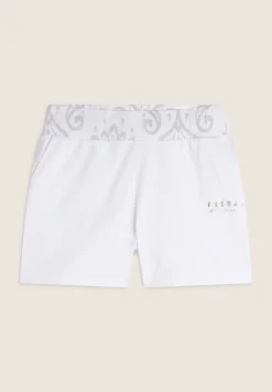 Freddy Short sportivi con fascia in vita floreale-Donna Ginnastica|Shorts