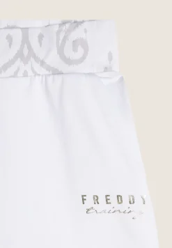 Freddy Short sportivi con fascia in vita floreale-Donna Ginnastica|Shorts