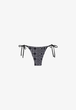 Freddy Slip bikini con logo all over e chiusura a laccetti-Donna Costumi Da Bagno