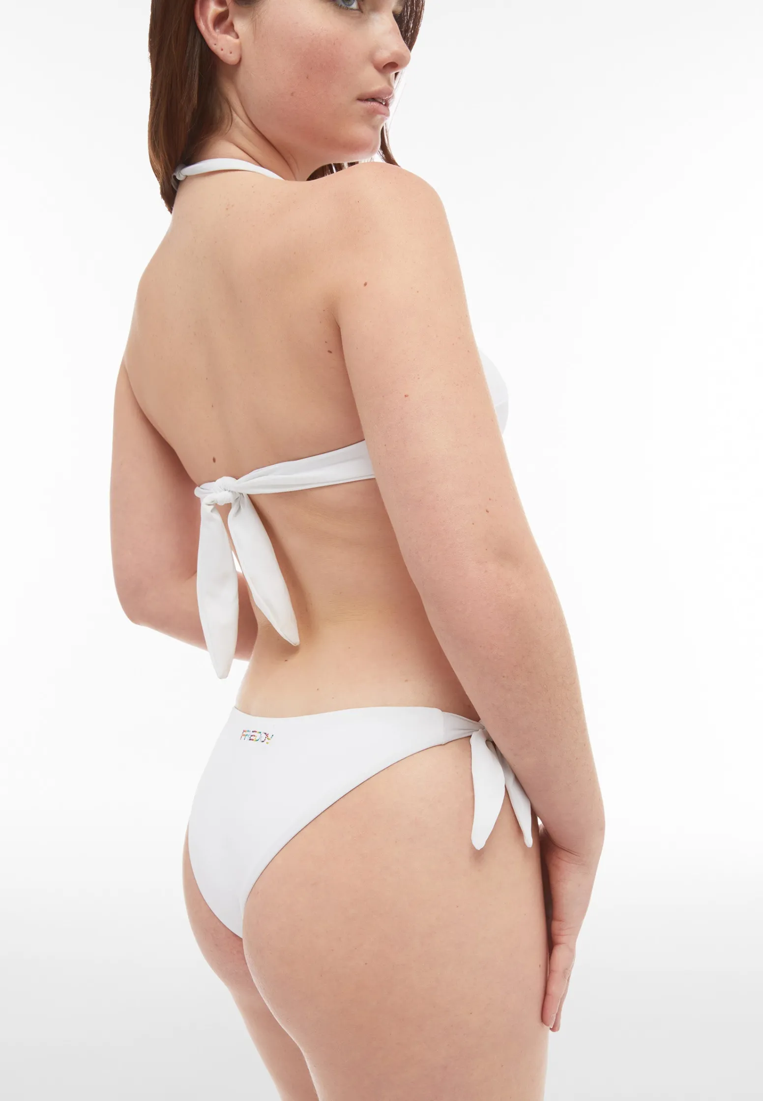 Freddy Slip bikini decorato da strass con chiusura a fiocchi-Donna Costumi Da Bagno