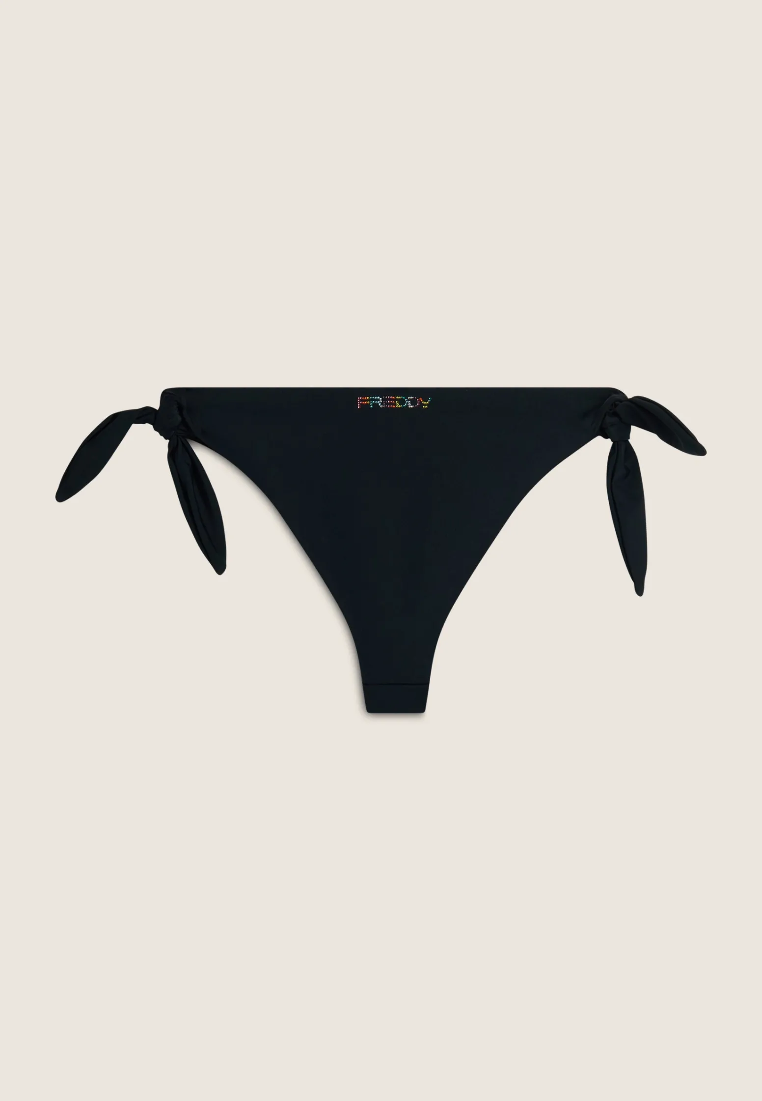 Freddy Slip bikini decorato da strass con chiusura a fiocchi-Donna Costumi Da Bagno