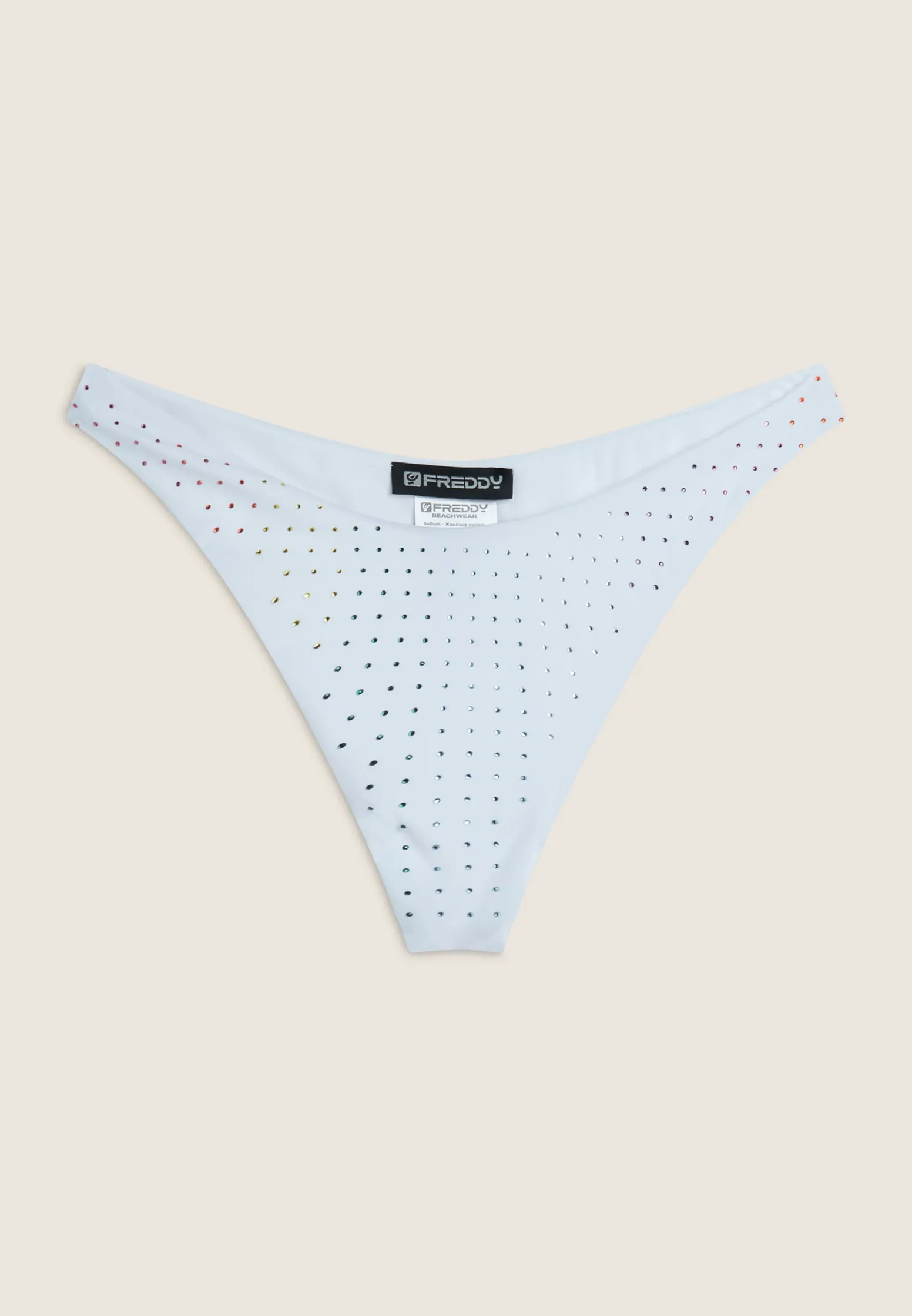 Freddy Slip bikini decorato da strass-Donna Costumi Da Bagno