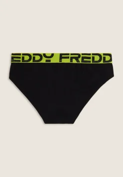 Freddy Slip Uomo con Elastico Jacquard Colorato e Maxi Logo-Uomo Underwear