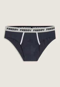 Freddy Slip Uomo con Elastico Jacquard e Logo-Uomo Underwear