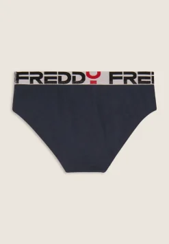 Freddy Slip Uomo con Elastico Jacquard e Maxi Logo-Uomo Underwear