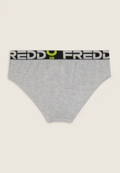 Freddy Slip Uomo con Elastico Jacquard e Maxi Logo-Uomo Underwear