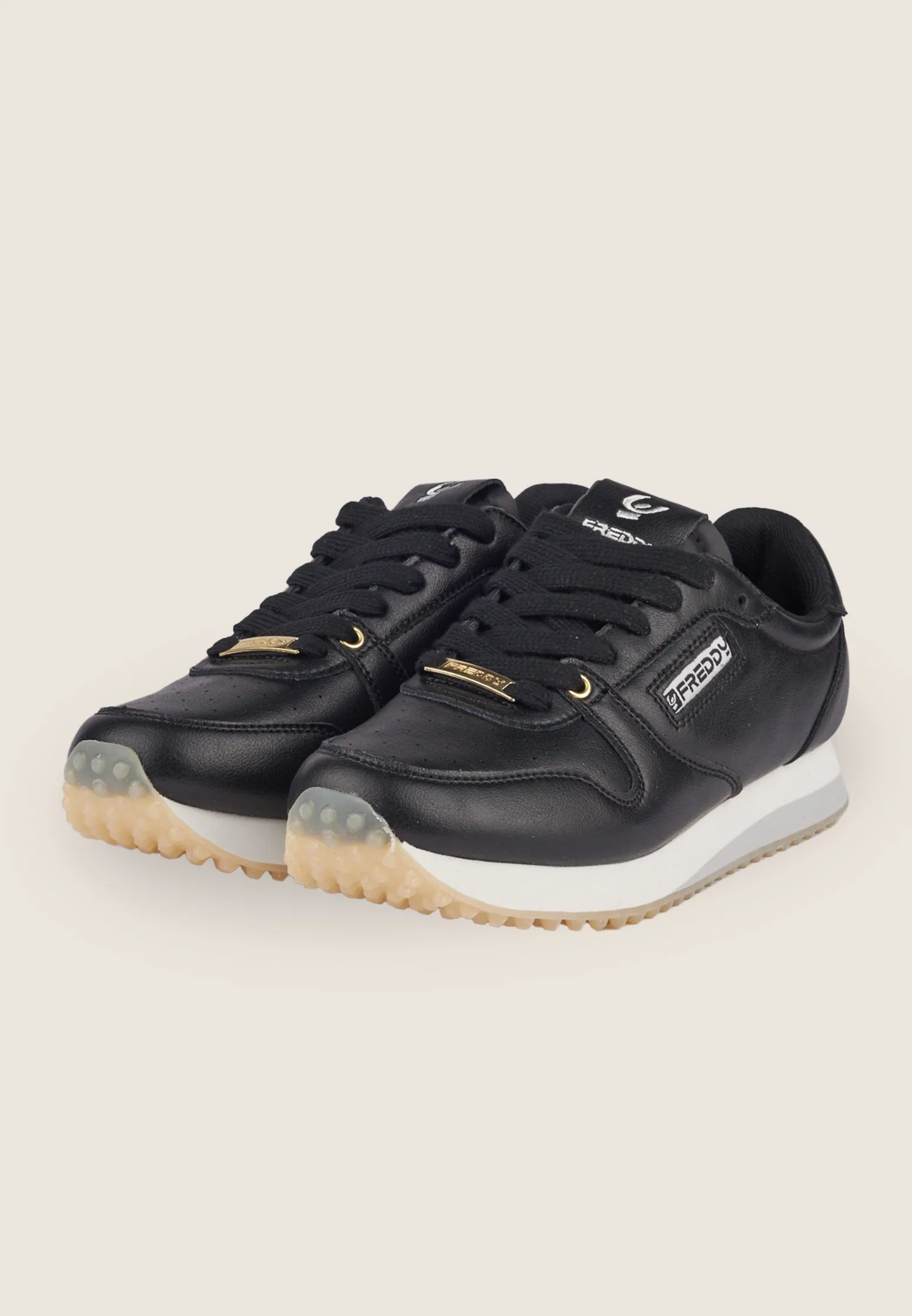 Freddy Sneakers in pelle con suola GripWalk-Donna Scarpe Sportive