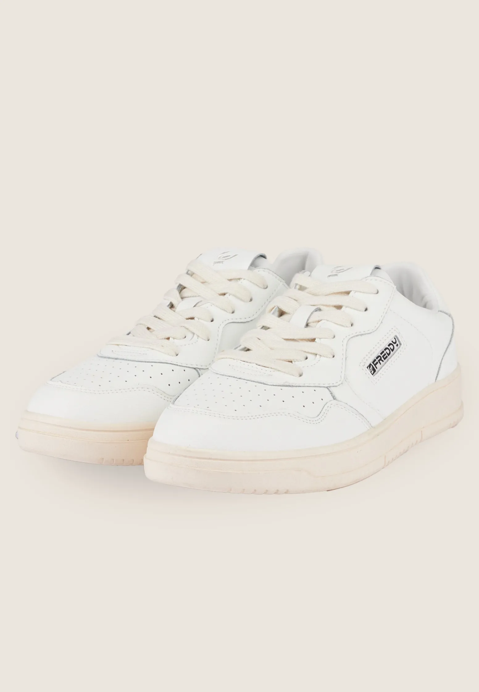 Freddy Sneakers in pelle stile basket-Donna Scarpe Sportive