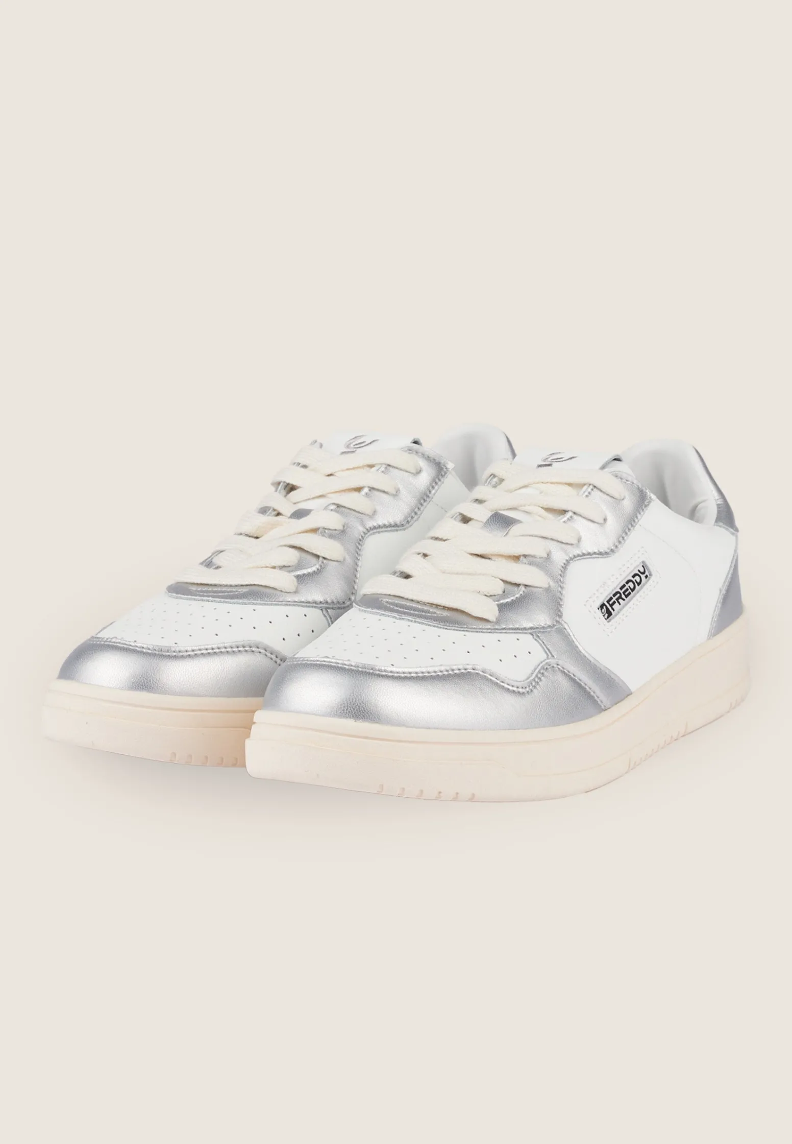 Freddy Sneakers in pelle stile basket-Donna Scarpe Sportive
